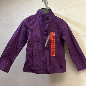 BENCH Purple Costco BBQ Jacket Windbreaker Coat NWT size 7/8 MM Girls